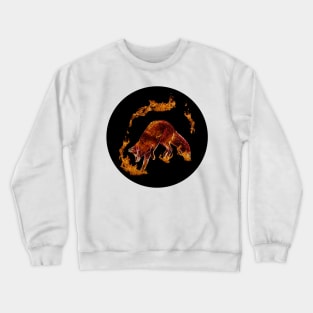 Fire Fox Spirit Crewneck Sweatshirt